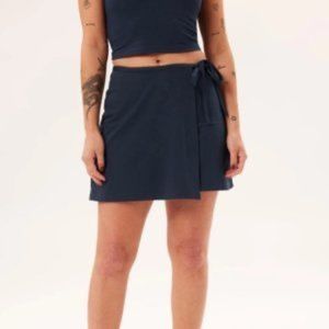 NWOT girlfriend collective wrap skort